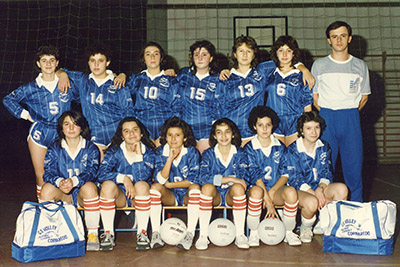 La squadra delle 1972/73 allenata da Massimo Gallottini